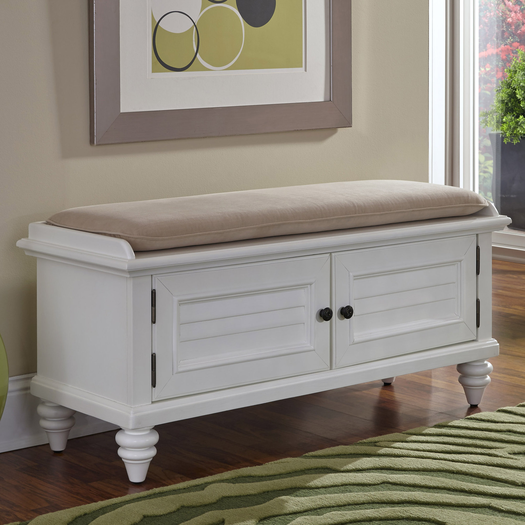Breakwater Bay Kenduskeag Upholstered Storage Entryway Bench & Reviews